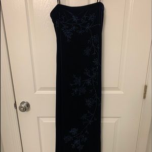 Navy Blue Formal Dress